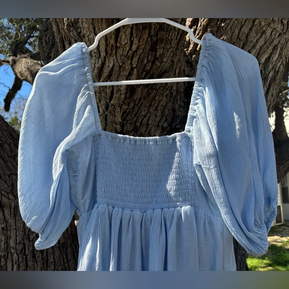 Abercrombie&Fitch Puff Sleeve Mini Dress - Picture 3 of 8